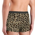 thumbnail image 3 of Disketp Leopard Print-1 Men's Boxer Briefs,Soft and Breathable Cotton Underwear with ComfortFlex Waistband, 3 of 7