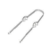 Alta Steel Bicycle Chrome Cage Twisted Lowrider Bicycle Fender Braces (20")