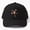 Black, variant on Jitter Bean Cafe Baseball Cap, Coffee Shop Name Graphic Design, Classic Everyday Casual Hat
