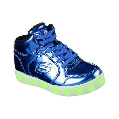 Children's Skechers S Lights Energy Lights Eliptic High Top (Best High Top Shoe Brands)