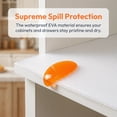 thumbnail image 4 of Wuxiuli Non-Adhesive Waterproof Shelf and Drawer Liner, Clear, 17.7 in x 197 in, 1 Roll, 4 of 8