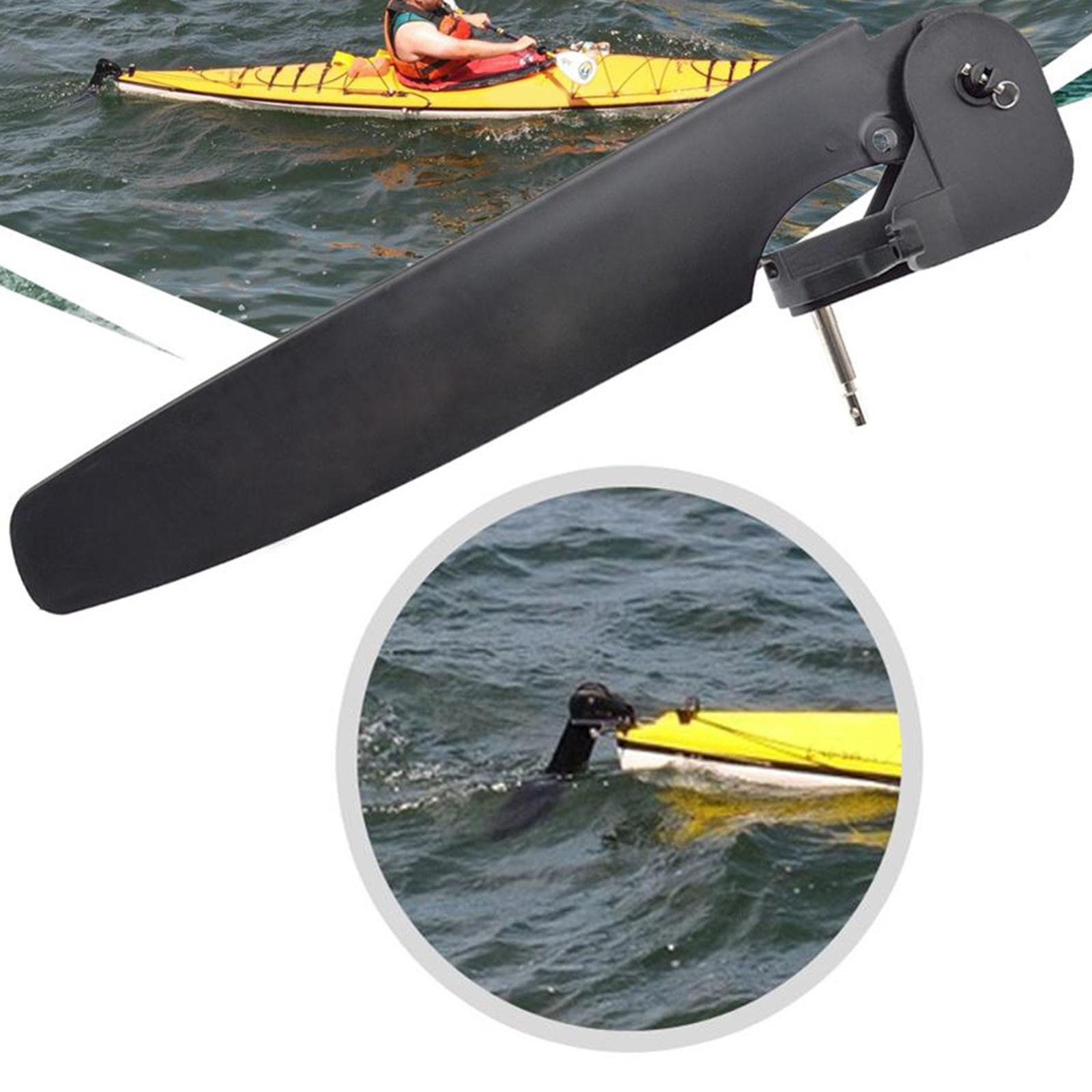 Nylon Kayak Boat Rudder Tackle Steering System Adjustable Tackle Universal Kayak Angling Fixation for Canoe Tail Fishing Sea Part 80mm pin