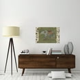 thumbnail image 2 of Global Gallery Daphne Brissonnet 'Elephant Caravan IIF' Canvas Wall Art, 2 of 4