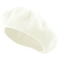 thumbnail image 2 of TZ Promise Women's Beret Hat French Style Artist Cap Solid Color TZ Promise Wool Casual Classic, 2 of 4