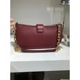 thumbnail image 2 of Michael Kors Womens Carmen XS Leather Pouchette Shoulder Bag 35F2GNMC0L-001 (Black), 2 of 6