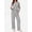 Gray, variant on MOSHU Pajama Sets for Women Casual Two Piece Lounge Sets Soft Long Sleeve Tops and Long Pants Comfy Sleepwear fall Outfits