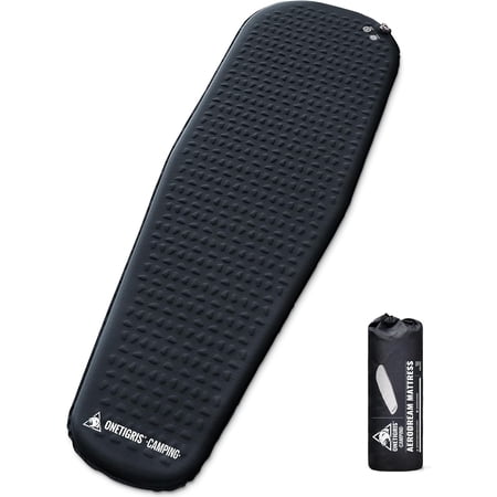AERODREAM Self-Inflating Mattress,4.1 R Inflatable Foam Sleeping Pad for Camping,Backpacking and Hiking