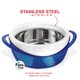 thumbnail image 3 of Fuente para horno Pinnacle grande aislada de 3,4 L con tapa de acero inoxidable, 3 of 7