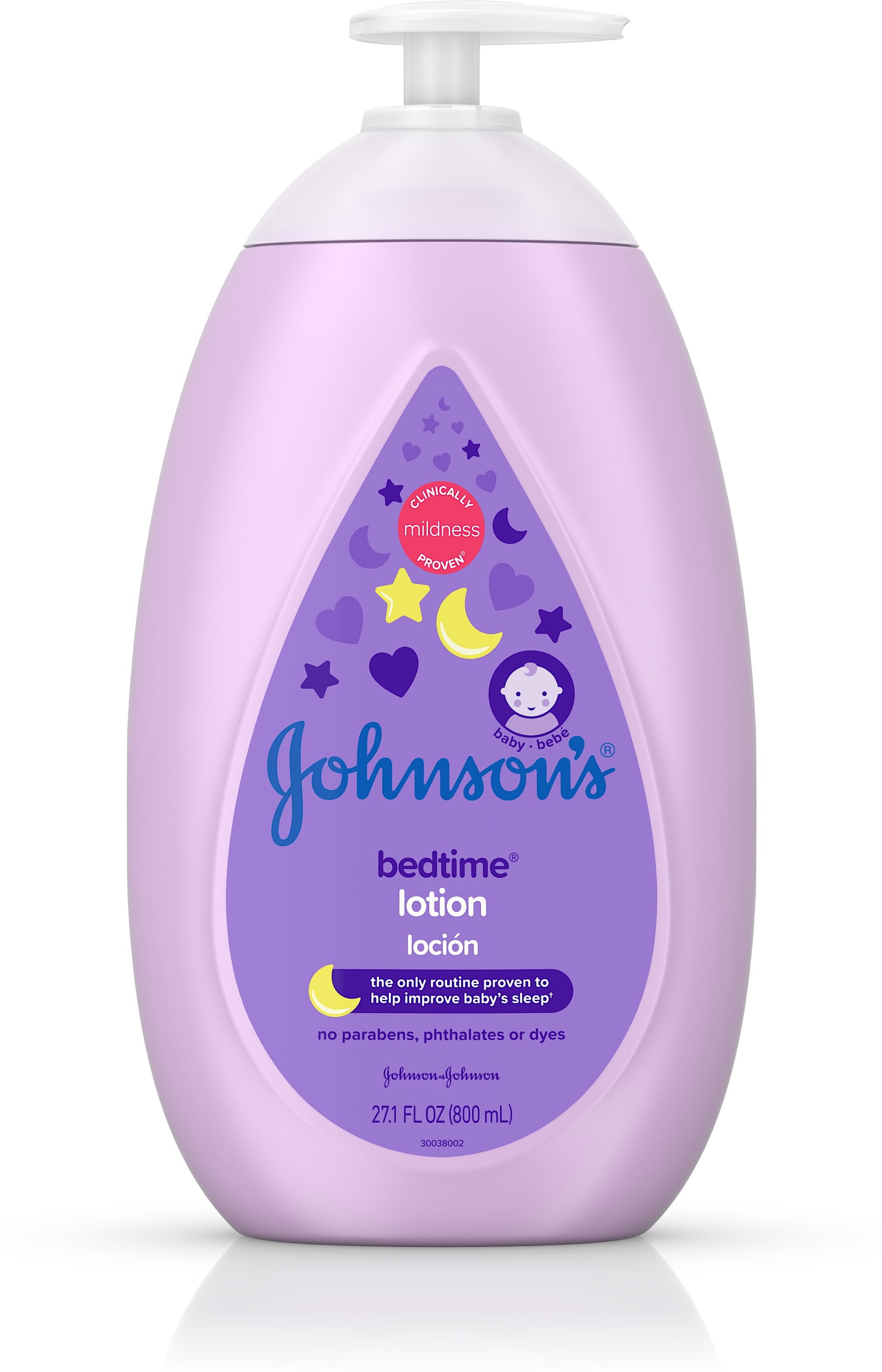2 Pack Johnson's Bedtime Baby Lotion with NaturalCalm Essences