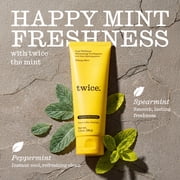 TWICE Whitening Toothpaste with 5% NHAP - Happy Mint - 3.4oz