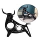 thumbnail image 3 of Escultura nórdica, estatua artística de Animal, adornos artesanales de resina creat, decoración de escritorio para el hogar, Oficina y 20.5x7.5x21cm Negro Baoblaze Estatuilla de vaca, 3 of 8