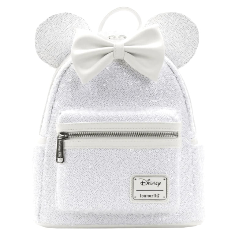 Loungefly Disney Minnie Mouse Bow Faux Leather Womens Double Strap Shoulder Bag LOUNGEFLY Disney Minnie Mouse Polka Dot Womens Double Strap  main image 3
