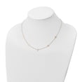 thumbnail image 3 of FJC Finejewelers 14 kt Yellow Gold Cable Polished Cross Necklace 18 Inches x 5 mm, 3 of 6
