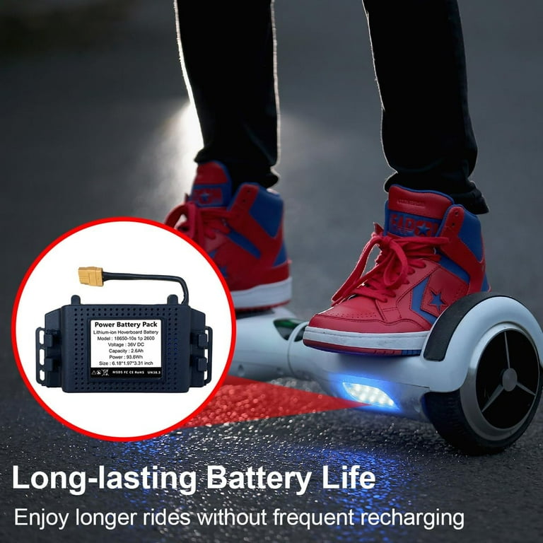 36V Hoverboard Battery Replacement High Capacity Hoverboard