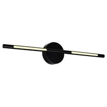 1375W24-1-101 CWI Lighting Oskil - 3W 1 LED Wall Sconce-5 Inches Tall and 24 Inches Wide-Black Finish