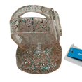 thumbnail image 2 of Carter's Toddler Girls Translucent Jelly Sandal Size 7 Clear-Multicolor Flexible, 2 of 6