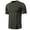 Wine, variant on Fnnxeal Mens Slim Fit V-Neck Henley Short Sleeve T-Shirt with Contrast Trim Soft Cotton Polyester Blend Casual Athletic Black,Size L