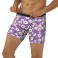 thumbnail image 2 of Sigee Daisies Flowers for Men's Boxer Briefs,Moisture Wicking and Breathable Small, 2 of 9