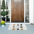 thumbnail image 5 of Yayeee Doormat for Indoor Entrance 32" x 20" Non Slippery Floor Rug, Halloween Ghost, 5 of 8