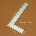 thumbnail image 2 of HLONK Carpenter Square Framing Square L Square Ruler Framing Ruler Carpenters Square L Ruler Right Angle Ruler Framing Tool, 2 of 11