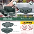 thumbnail image 3 of Loobuu Divided Serving Tray with Lid, Removable Divided Platter Food Storage Containers with 4 Compartment for Christmas Party, Veggies, Snack, Fruit, Nuts, Candy, Cracker, Chip, 3 of 6
