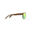 thumbnail image 2 of BAJIO Caballo XL Fit Sunglasses - Green Mirror PC Lens, Brown Turtle Gloss Frame, 2 of 4