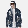 thumbnail image 4 of Gaeub Vintage Marine Men's and Women's UPF 50+ Long-Sleeved Sun Protection Clothing, Fishing Shirt Long Sleeve Zip - 3X-Large, 4 of 9