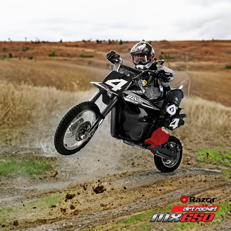 Razor Electric Dirt Bike, MX650 Off-Road Motocross Bike, 17 mph