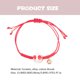 thumbnail image 5 of 2pcs pulsera trenzada chino estilo tejido pulseras cuerda de muñeca accesorio de moda, 5 of 5