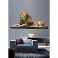 thumbnail image 2 of Wallhogs Lion Resting Wall Decal, 2 of 2