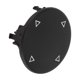 thumbnail image 1 of Cubierta de botón de control multimedia Unique Bargains iDrive Knob Trim Sticker para BMW 1' F20 F21 Consola central negra, 1 of 6