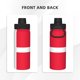 thumbnail image 3 of Botella de agua con aislamiento de la bandera de Dinamarca, de acero inoxidable de 18 oz, ideal para deportes, viajes, gimnasios al aire libre., 3 of 5