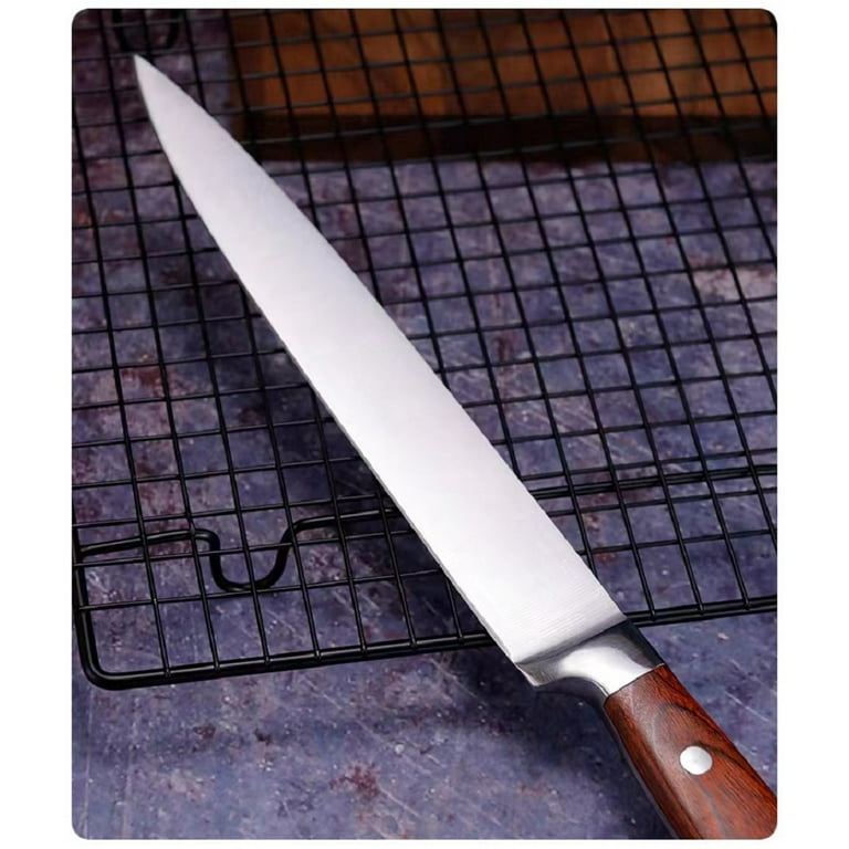 Sabatier Turkey Carving Knife Set - Carving Knife and Fork Set - Meat  Carving Set with Sharpening Steel - Set of 3 - Carving Sets for Meat - Cuts  Meat
