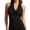 A-Black89, variant on Babaley Women's Halter Top Cowl Neck Ruched Draped Design Solid Color Sleeveless Slim Fit Casual Stylish Elegant Vest