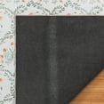 thumbnail image 3 of Crystal Print Vela Transitional Floral Ivory Area Rug, 2x6, 3 of 8