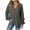 Q1_Dark Gray, variant on Kaprioy Sweatshirt for women Side Split Fall Fashion 2025 Long Sleeve Shirts Trending Now Pink, XXL
