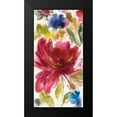 thumbnail image 2 of Jensen, Asia 11x18 Black Modern Framed Museum Art Print Titled - Garden Whisper II, 2 of 5