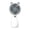 White, variant on Green Usb Rechargeable Small Fan Spaceman Cat Ears Portable Handheld 2.36X1.97X3.54In Low Noise Desk Fan Home Office Travel Play Game