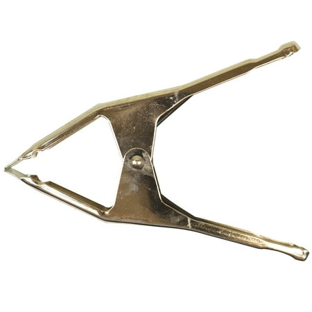 Bessey XM7-NPT 3-Inch Silver Heavy Duty Steel Spring Hand Clamp