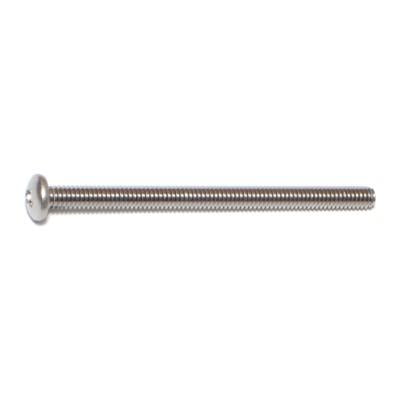 

#8-32 x 2-1/2 18-8 Stainless Steel Coarse Thread Phillips Pan Head Machine Screws MSPSS-158
