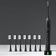 thumbnail image 5 of Cepillo de dientes eléctrico con 8 cabezales | 6 modos de velocidad y temporizador de 2 minutos | Resistente al agua IPX7 y base de carga magnética para adultos y viajes, 5 of 9