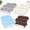 Beige Light Blue Coffee Cow Print-12, variant on 12 Pack Blue Beige Sage Green Disposable Plastic Tablecloths for Rectangle Tables Party Decor