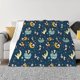 thumbnail image 1 of Fotbe Space Sleeping Panda Manta de Franela con Estampado, Manta Ultrasuave para Cama, Sofá, Auto, Hipoalergénica y Antibolitas-60"x50", 1 of 6
