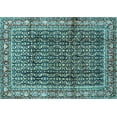 thumbnail image 1 of Ahgly Company Indoor Rectangle Persian Light Blue Traditional Area Rugs, 4' x 6', 1 of 4