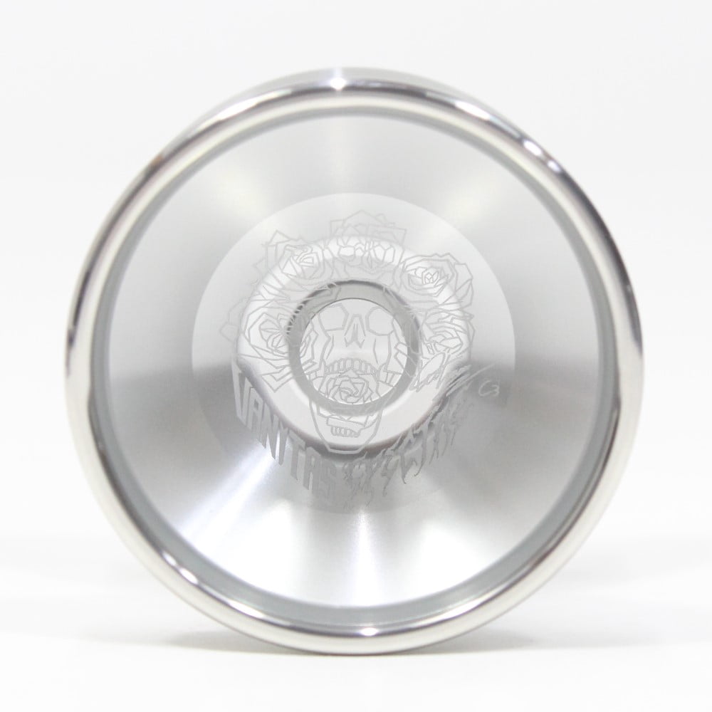 C3yoyodesign Vanitas Spectre Yo-Yo - Bi-Metal - Leo Chan Matsumoto Signature YoYo (Silver)