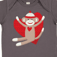 thumbnail image 4 of Inktastic Hug Sock Monkey Boys or Girls Baby Bodysuit, 4 of 5
