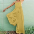 thumbnail image 1 of CEHVOM Combinaisons Rétro de Mode pour Femmes, Bretelles, Combinaison une Pièce Unie, Pantalon en Coton, 1 of 6