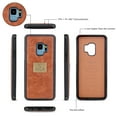 thumbnail image 5 of Galaxy S9 Wallet Detachable Case, Dteck [wrist band][14 Card Slots] Zipper Purse Phone Case Multi-functional Folio Flip PU Leather Removable Magnetic Back Cover For Samsung Galaxy S9,Brown, 5 of 10
