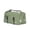 Green, variant on ROCKBROS Bike Rack Bag Watertight Fully Waterproof Bag Quick Release Expandable Capacity Rear Seat Rack Bag with Adjustable Velcro Strap
