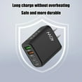 thumbnail image 4 of 40W USB Fast Charging Charger with 2 USB-A and 2 USB-C Ports for Smartphones Tablets Laptops Compatible with PD25W QC3.0 US Plug, 4 of 6